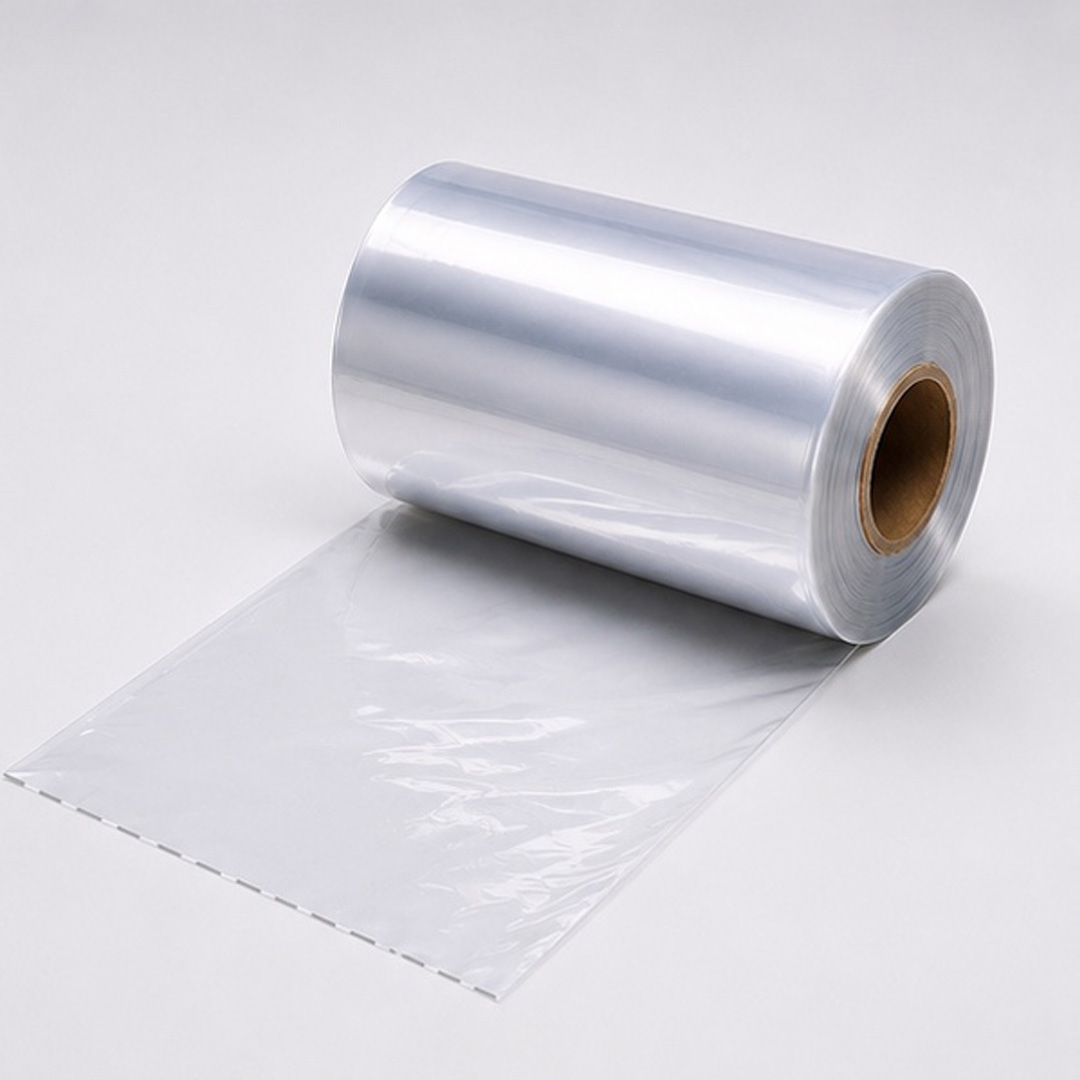 Single wound PVC shrink film roll